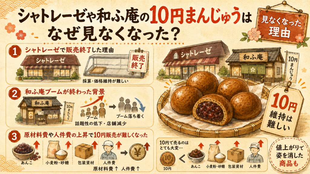 10円まんじゅう どこで売ってる