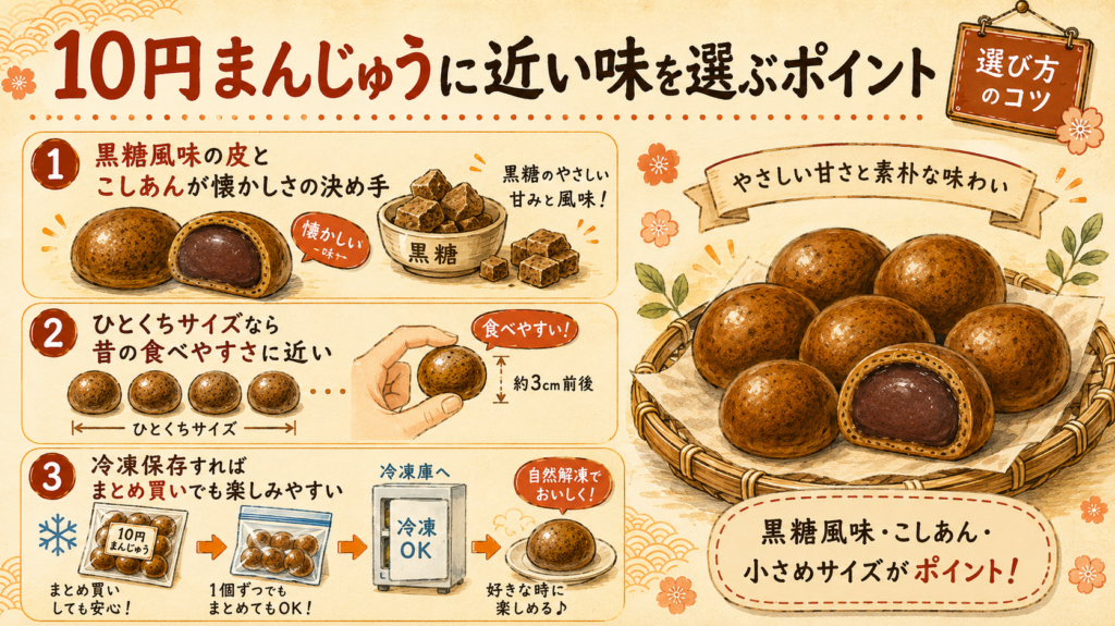 10円まんじゅう どこで売ってる