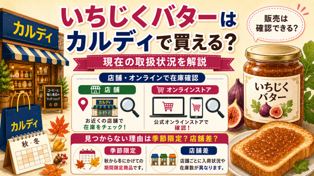 いちじくバター カルディ