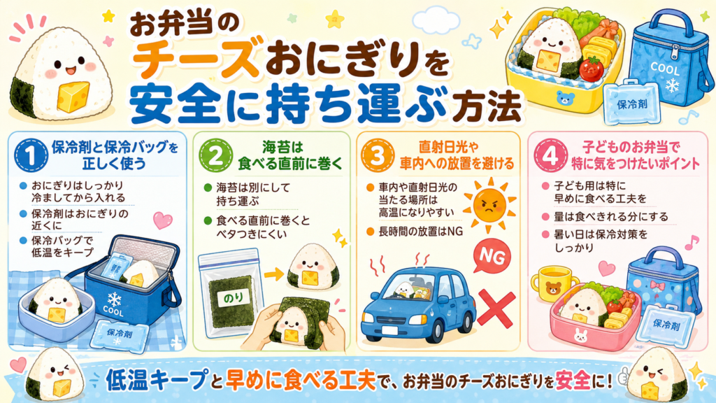 チーズおにぎり 腐る