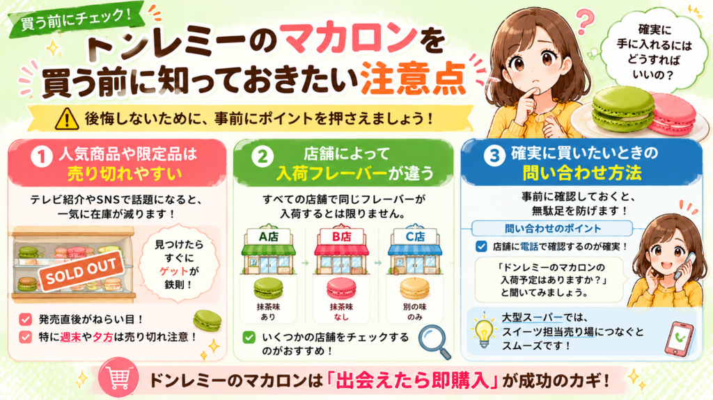 ドンレミー マカロン どこで売ってる