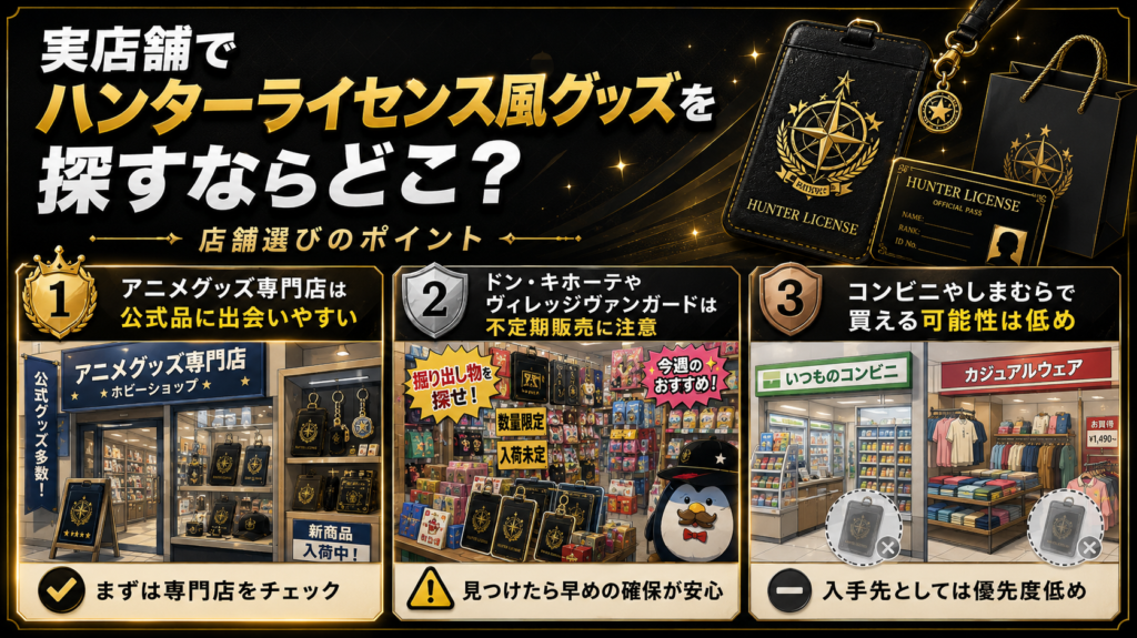 ハンターライセンス どこで売ってる