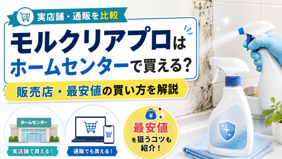 モルクリアプロ ホームセンター