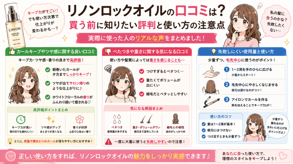 リノンロックオイル どこで売ってる