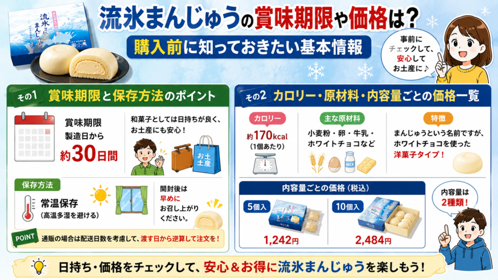 流氷まんじゅう 新千歳空港