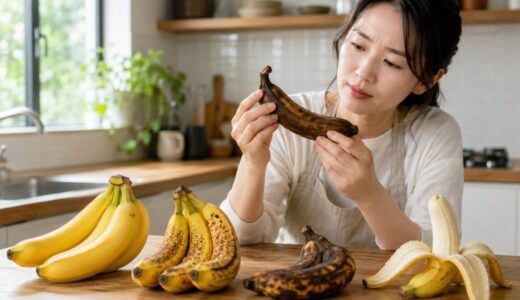 バナナがぶよぶよになる原因は？保存温度と対策まとめ