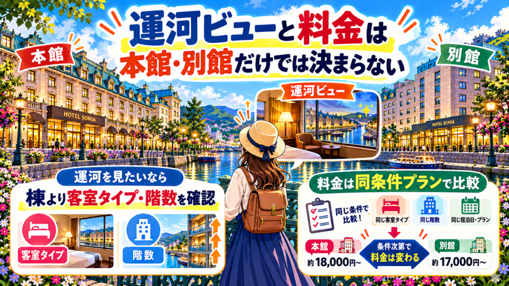 小樽運河ホテル選びガイド